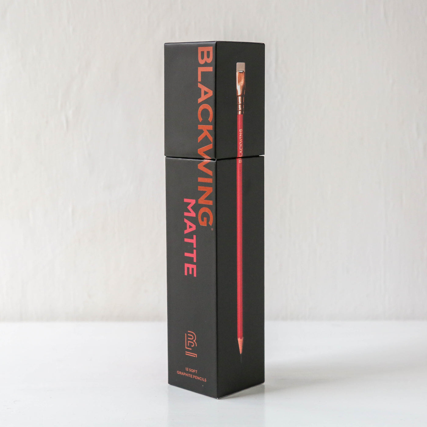Box of 12 Blackwing Matte Red Pencils
