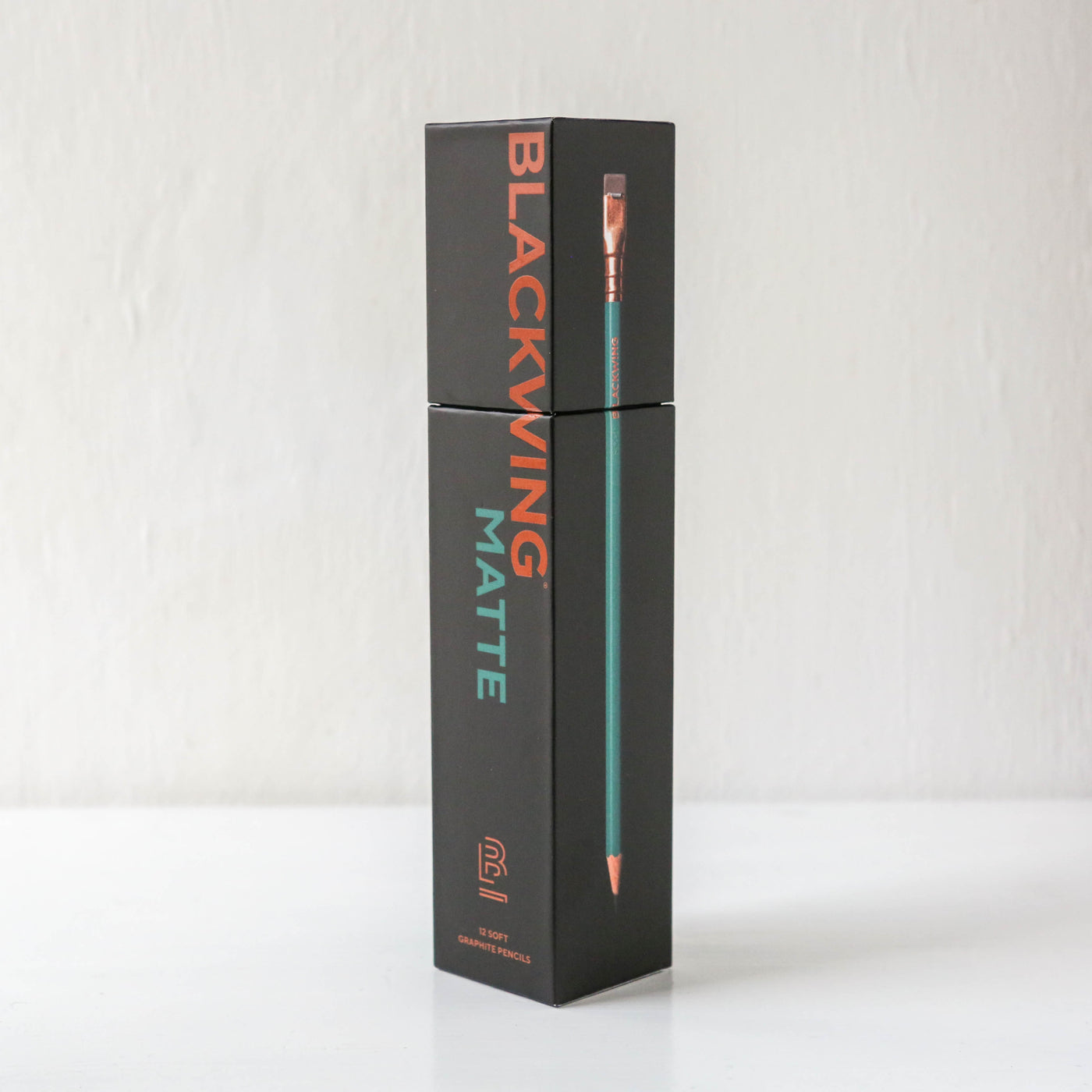 Box of 12 Blackwing Matte Green Pencils