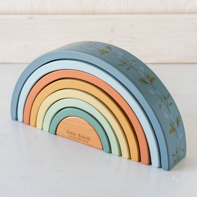 Forest Friends Wooden Rainbow