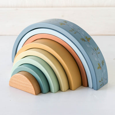 Forest Friends Wooden Rainbow