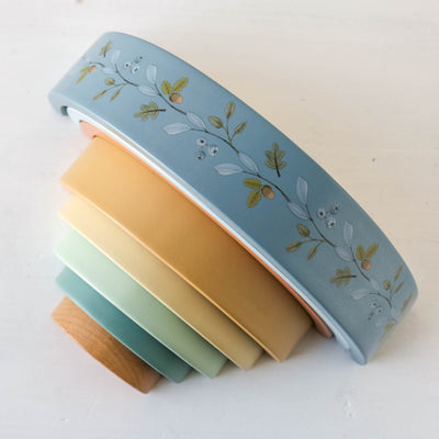 Forest Friends Wooden Rainbow