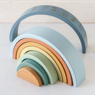 Forest Friends Wooden Rainbow
