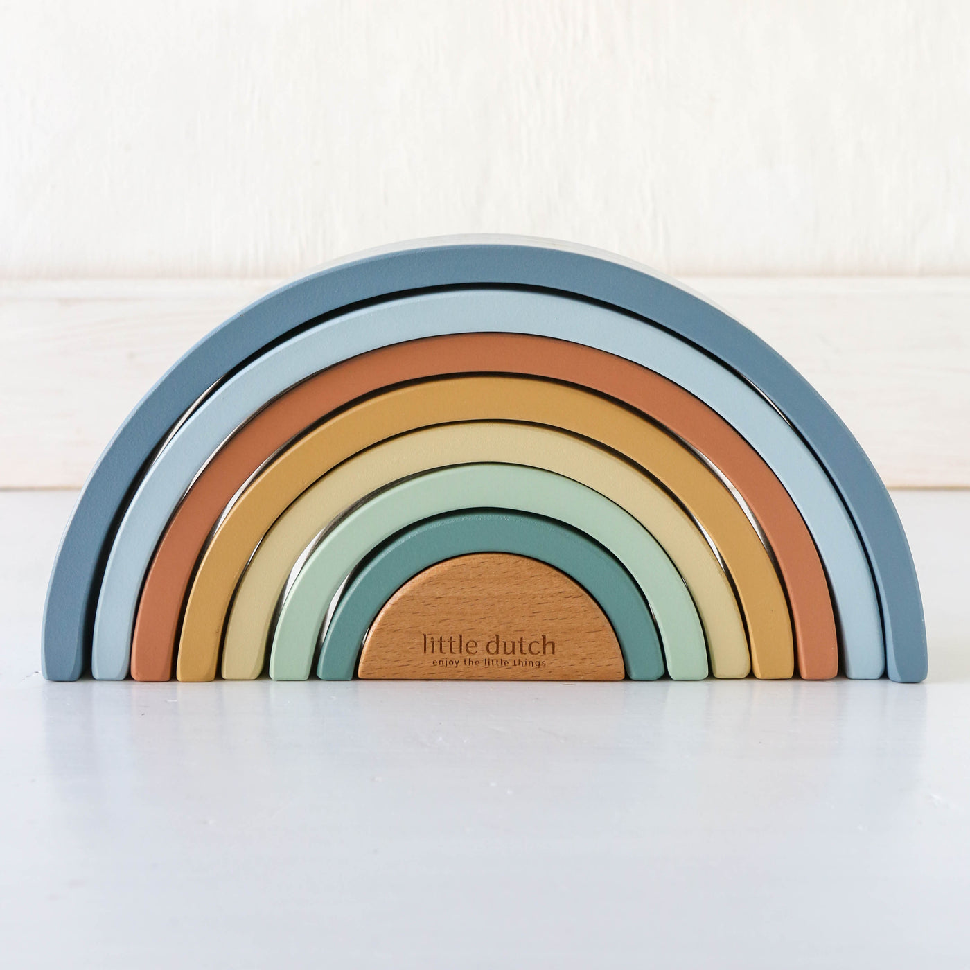 Forest Friends Wooden Rainbow