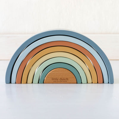 Forest Friends Wooden Rainbow