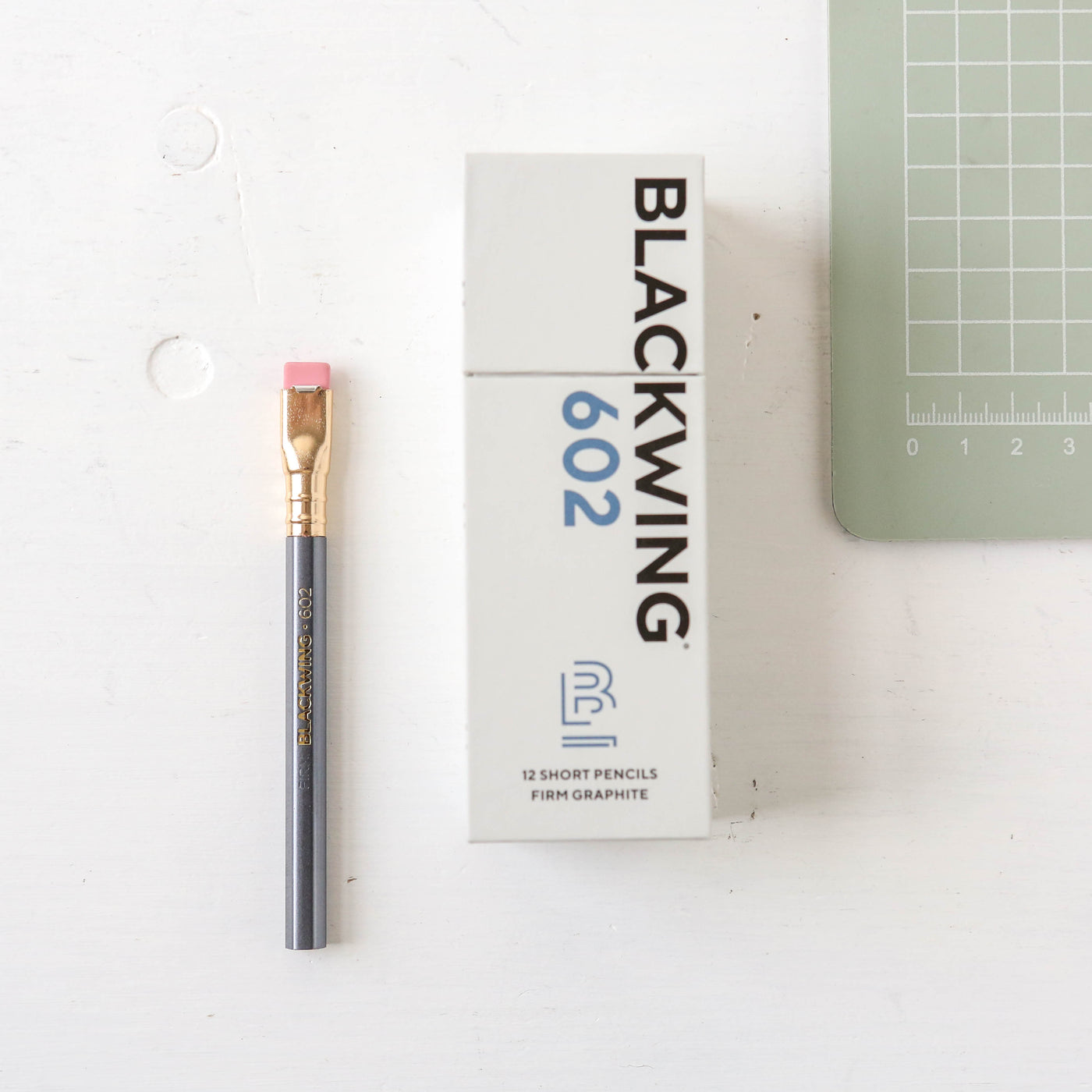 Box of 12 Blackwing Short 602 Pencils