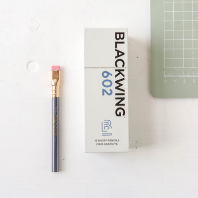 Box of 12 Blackwing Short 602 Pencils