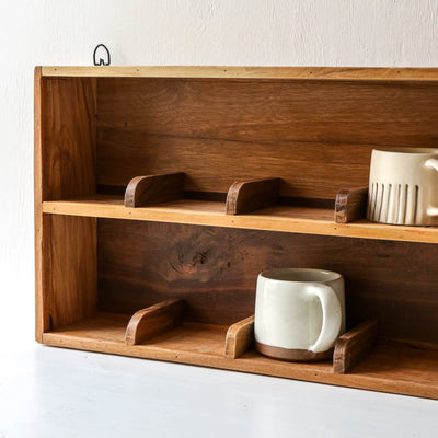 Wide Reclaimed Wooden Wall Shelf - 16 Rooms LOCAL PICK UP ONLY