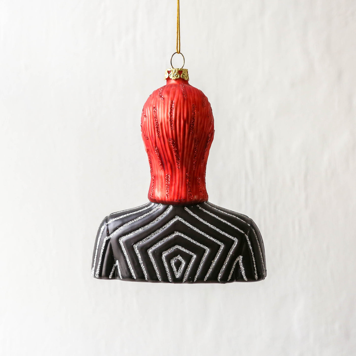 Ziggy Stardust Glass Tree Decoration