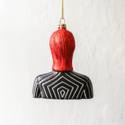 Ziggy Stardust Glass Tree Decoration