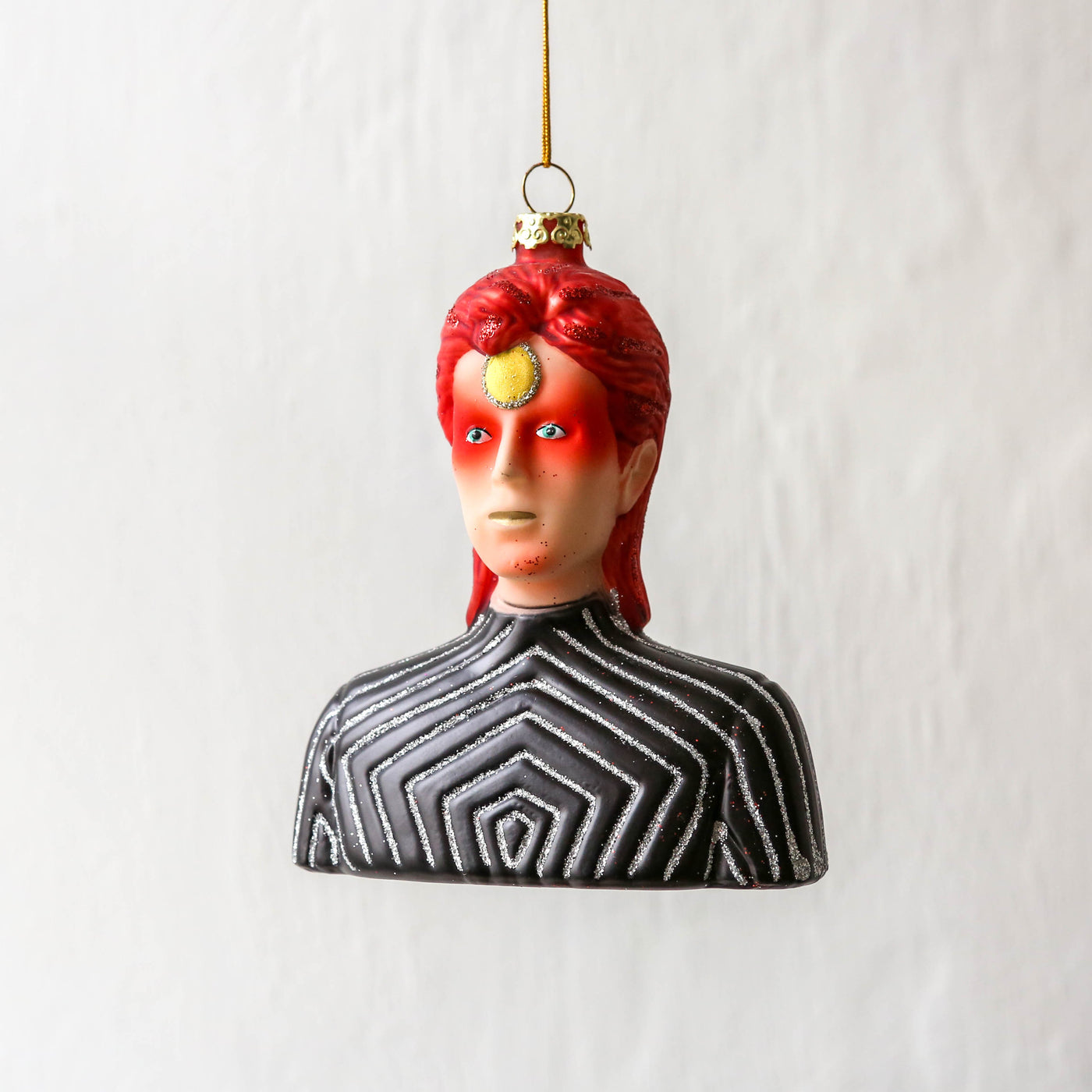 Ziggy Stardust Glass Tree Decoration