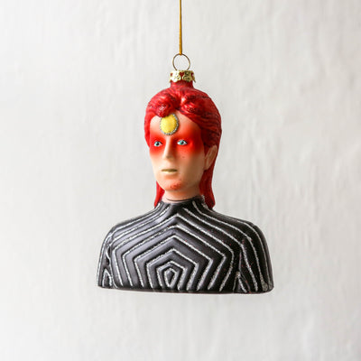 Ziggy Stardust Glass Tree Decoration