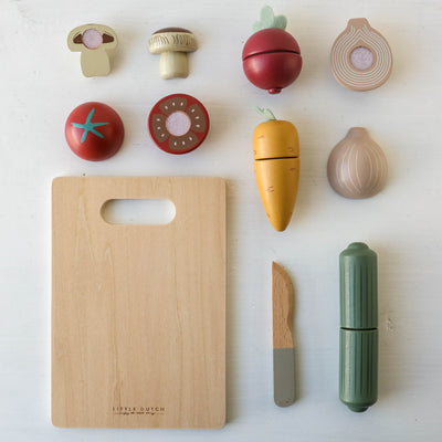 Wooden Cutting Vegetables