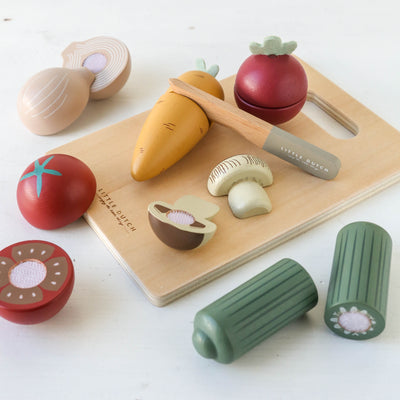 Wooden Cutting Vegetables