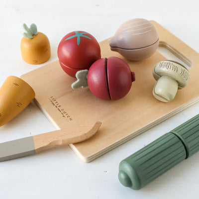 Wooden Cutting Vegetables