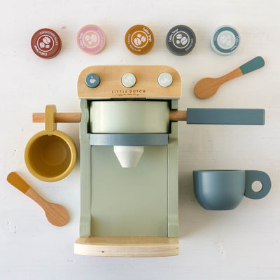 Wooden Toy Coffee Machine