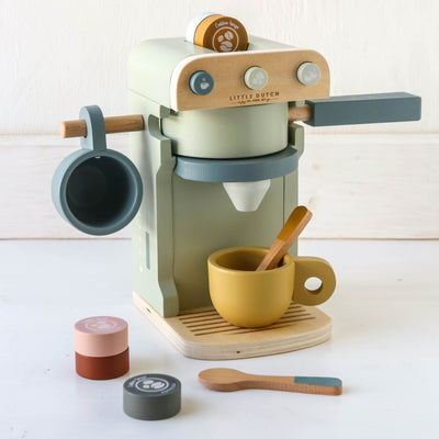 Wooden Toy Coffee Machine