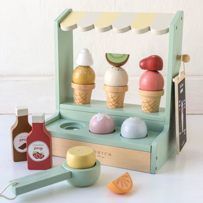 Wooden Toy Ice Cream Parlour