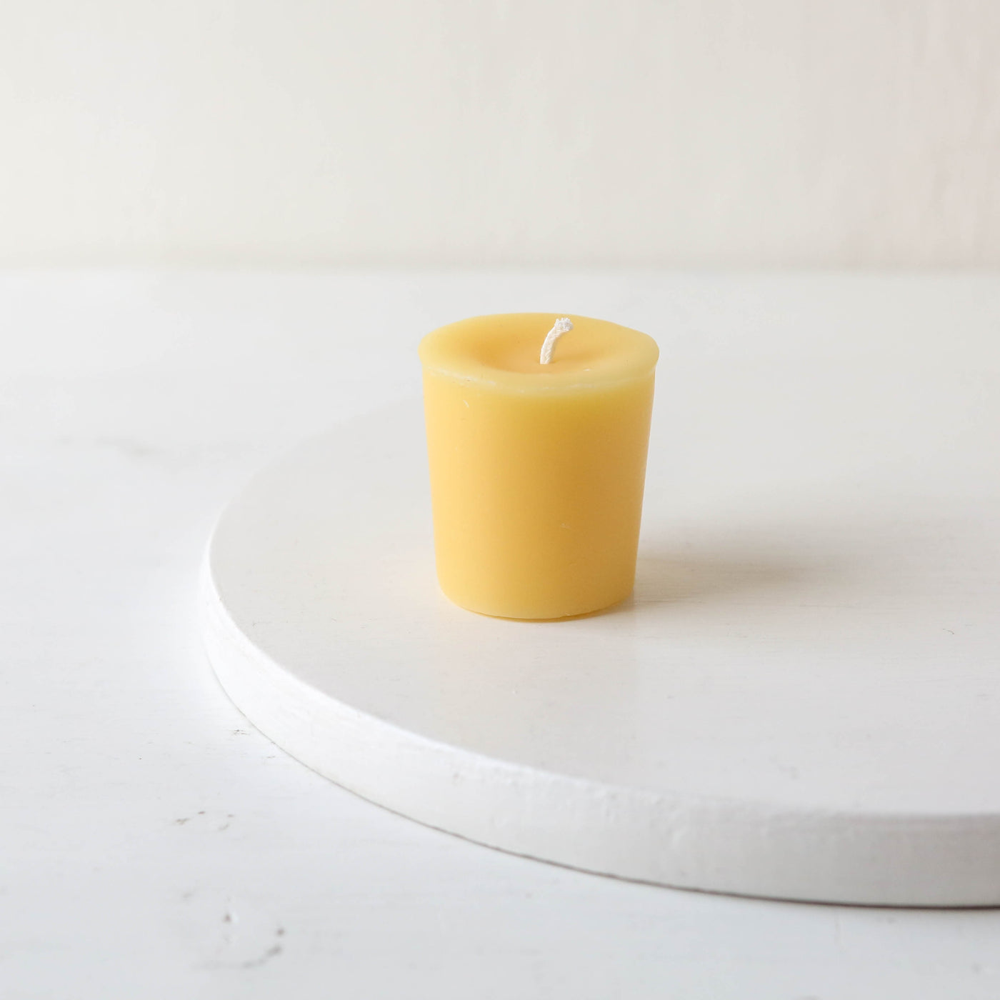 Pure Beeswax Votive Candle