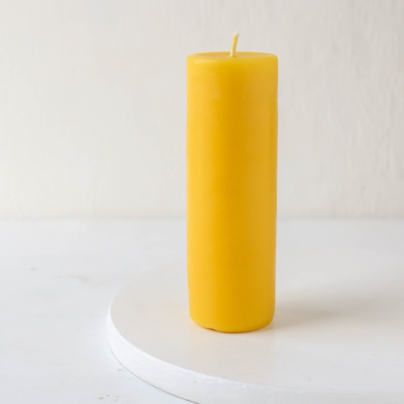 40Hr Pure Beeswax Pillar Candle