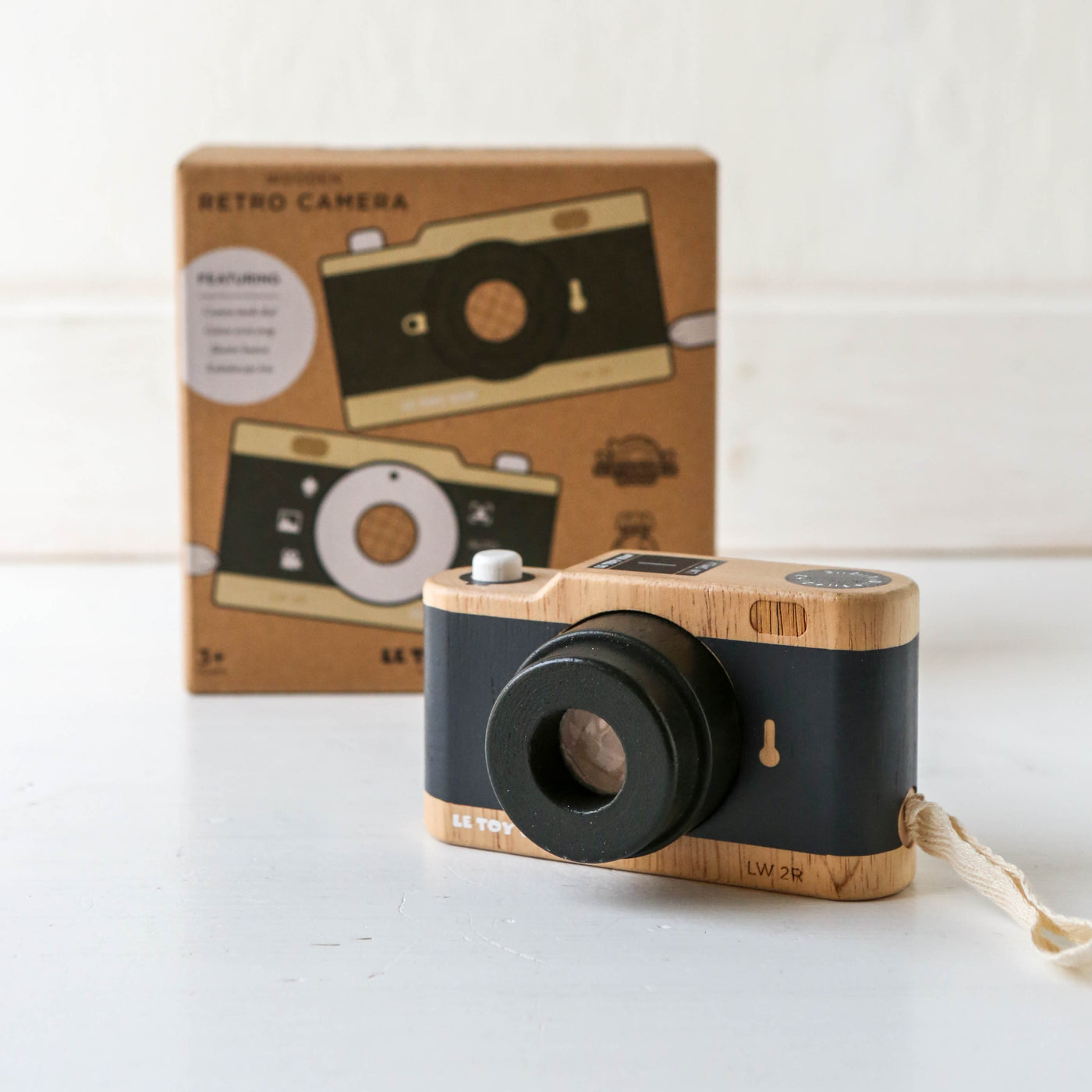 Wooden Retro Toy Camera
