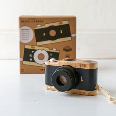 Wooden Retro Toy Camera
