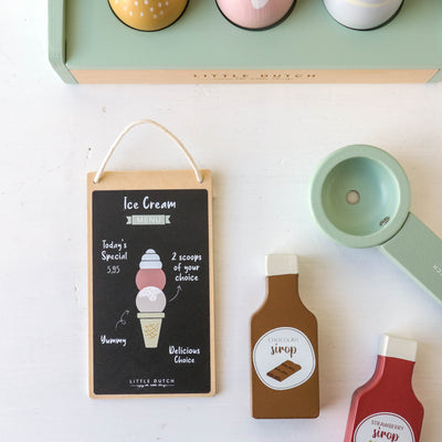 Wooden Toy Ice Cream Parlour