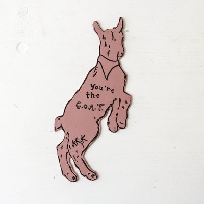 Goat Leather Bookmark