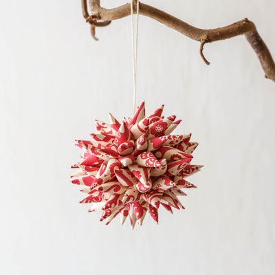 Kotte Patterned Hanging Christmas Ornament