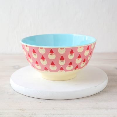 SALE Melamine Bowl - Christmas Patterns