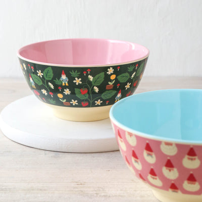 SALE Melamine Bowl - Christmas Patterns