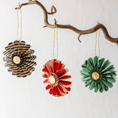 Praline Pinwheel Decoration Trio - Multicolour