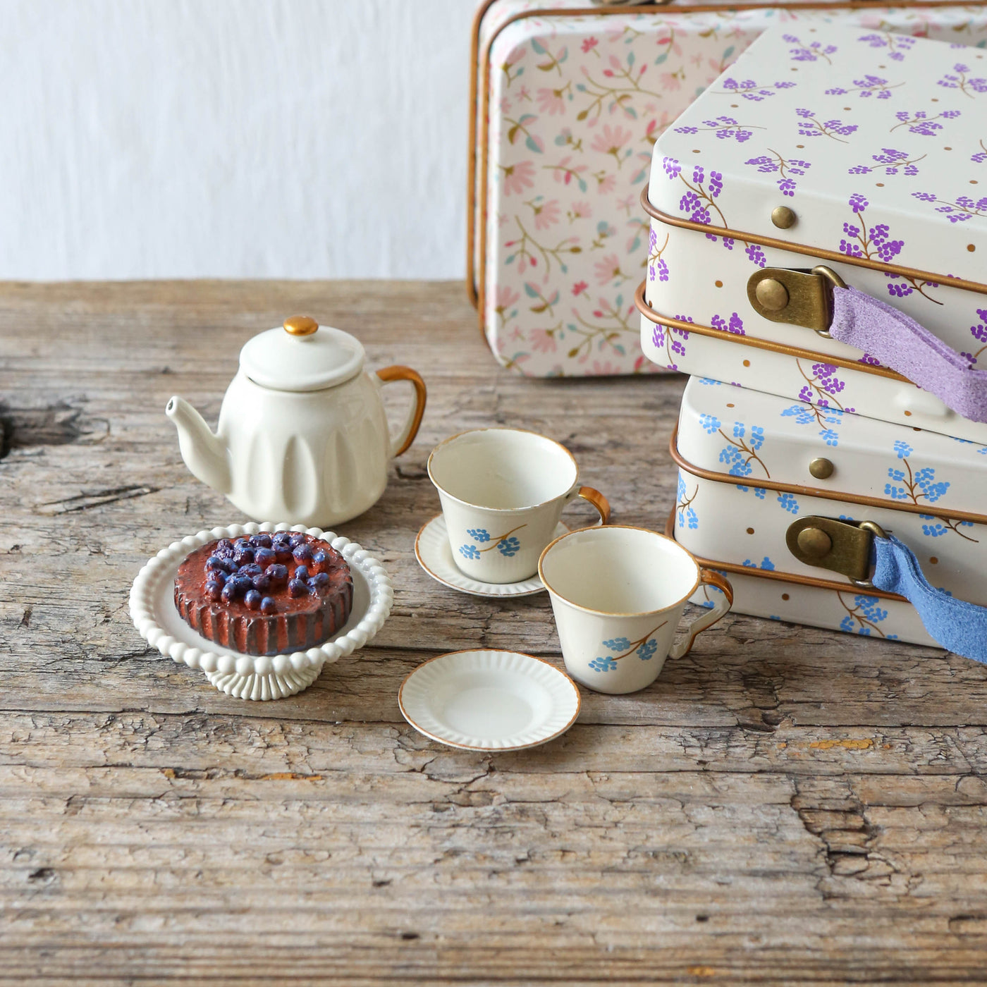 Maileg Afternoon Tea Set with Suitcase