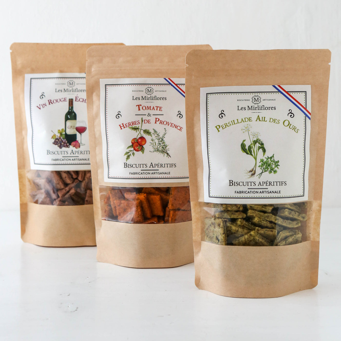 Les Mirliflores Aperitif Biscuits - 120g