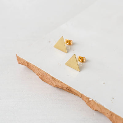 Triangle Stack Earrings