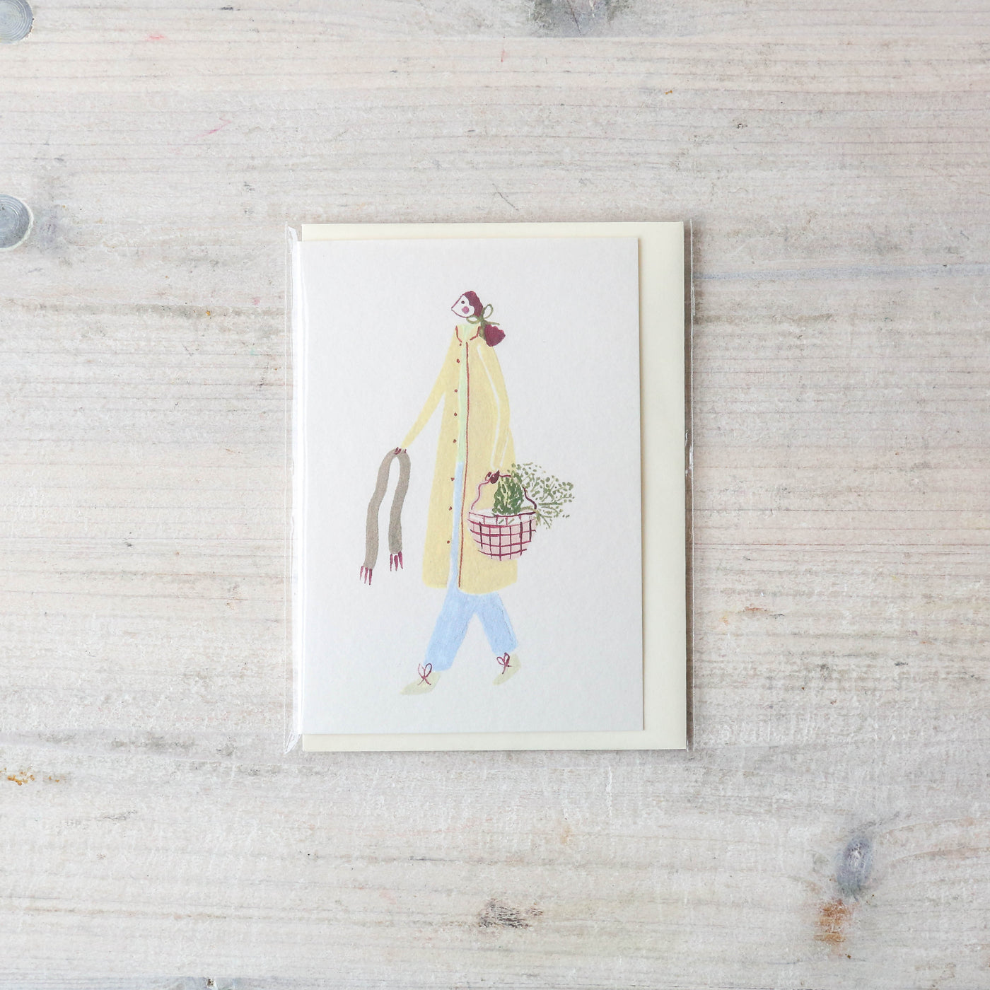 Back from Foraging Mini Card