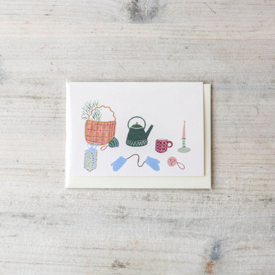Winter Home Mini Card