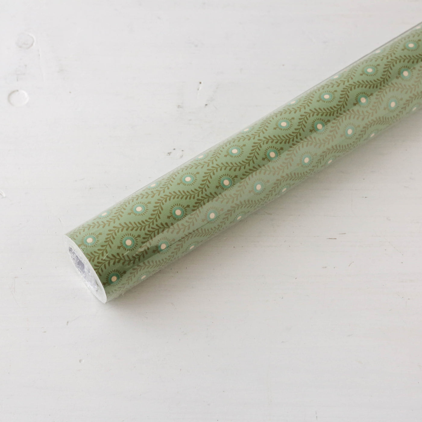 10m Lulu Sage Wrapping Paper Roll
