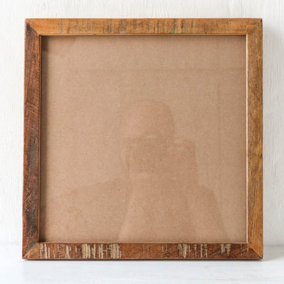 Reclaimed Wood Photo Frame - Medium Square