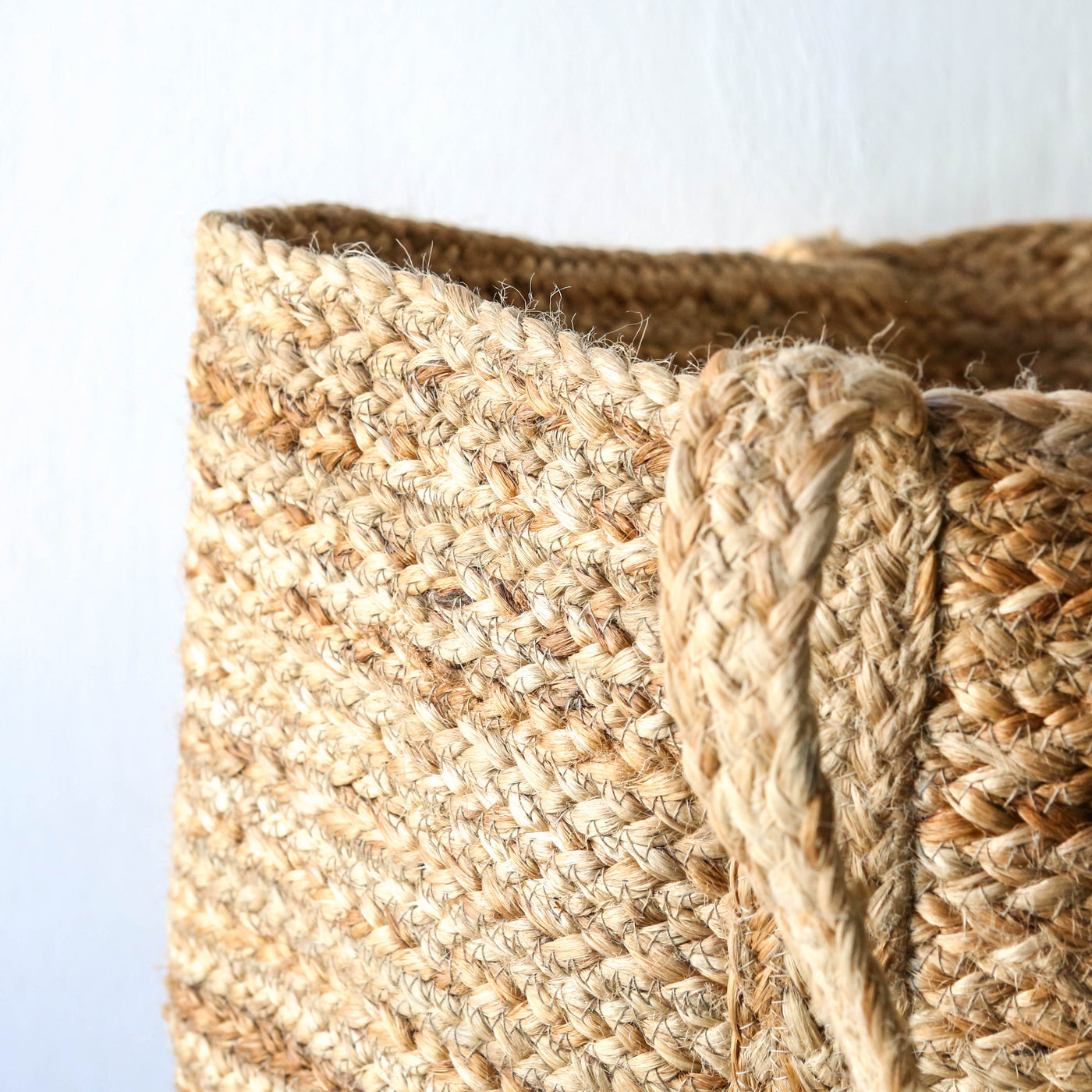 Jute Braided Storage Basket - Giant