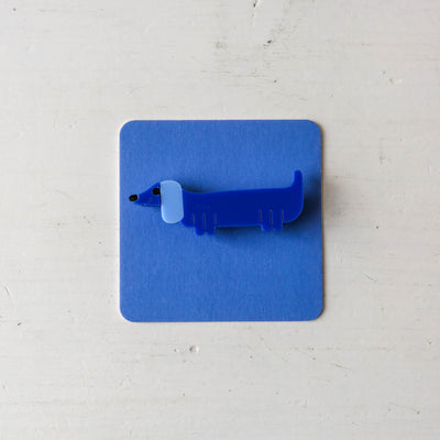 Super Cute Sausage Dog Brooch