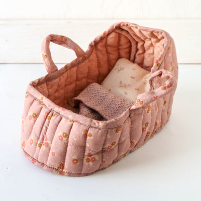 Maileg Large Carry Cot - Rose