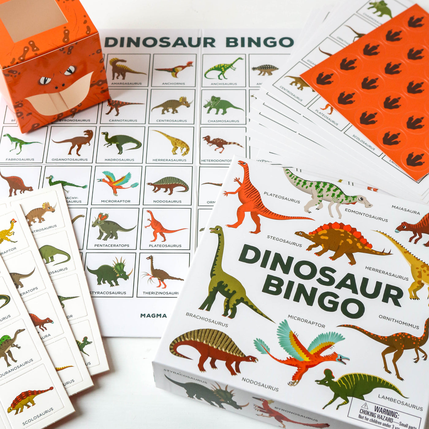 Dinosaur Bingo Game