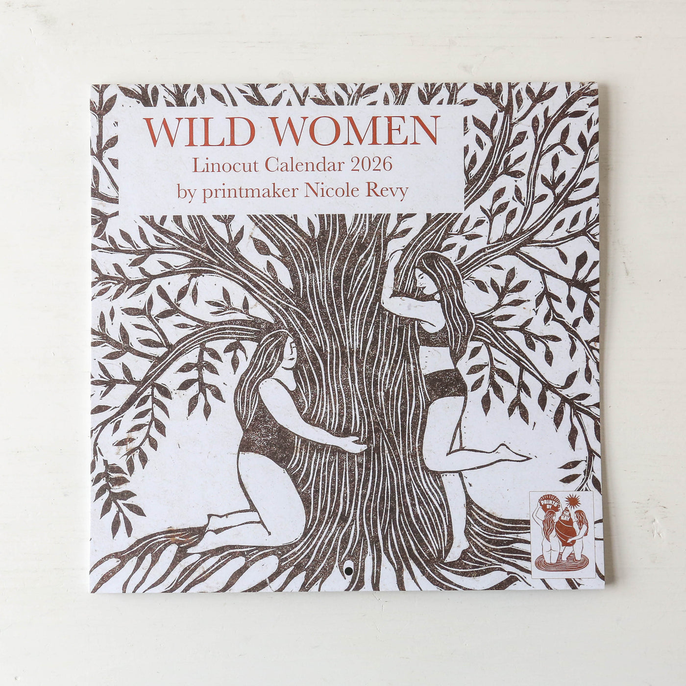 2026 Wild Women Linocut Wall Calendar