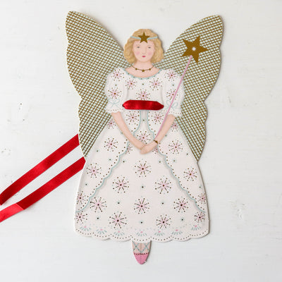 Large Pop-Out Fairy Princess Tree Topper
