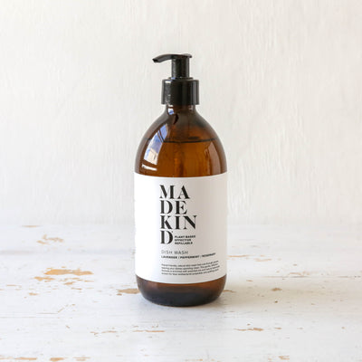 Natural Dish Wash - Glass Bottle or Refill Pouch
