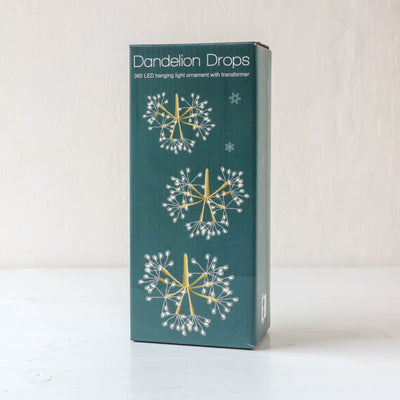 Dandelion Drop Lights - 360 lights 2.4m, Mains Powered