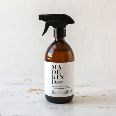 Natural Bathroom Cleaner - Glass Bottle or Refill Pouch