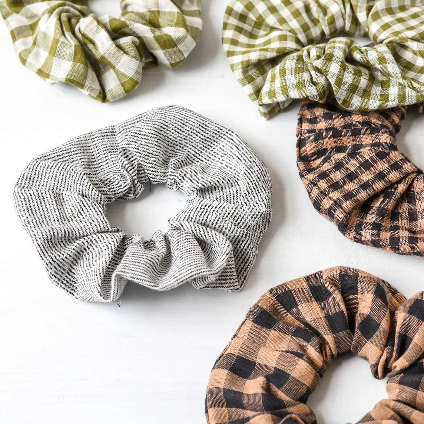 Recycled Fabric Oversized Scrunchie