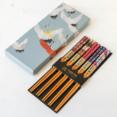 Chopstick Gift Set - Crane