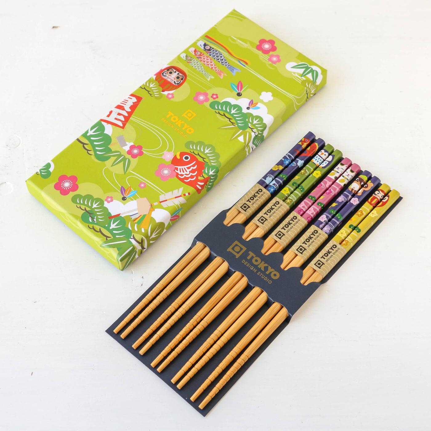 Chopstick Gift Set - Spring Green